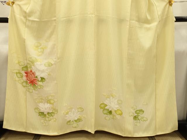 平和屋着物■訪問着　蓮　暈し染め　正絹　逸品　AABJ2002sx