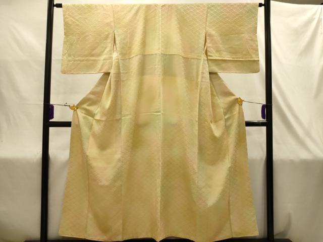 平和屋着物■上質な小紋　青海波　暈し染め　ますいわ屋扱い　正絹　逸品　AABJ2013sx