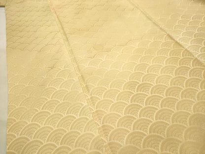 平和屋着物■上質な小紋　青海波　暈し染め　ますいわ屋扱い　正絹　逸品　AABJ2013sx