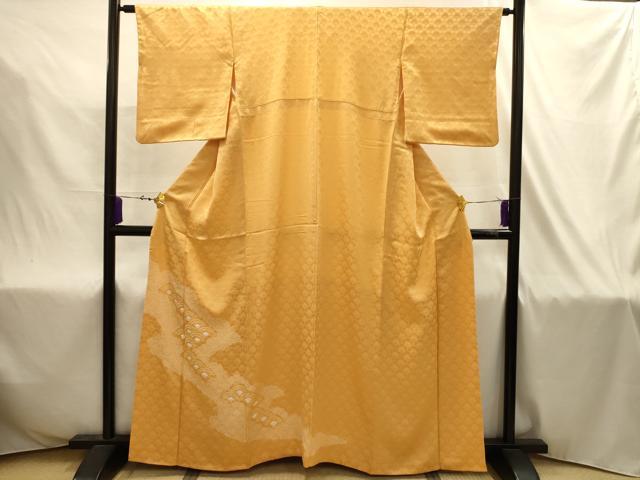 平和屋着物■色留訪問着　絞り　青海波　正絹　逸品　AABJ2019sx