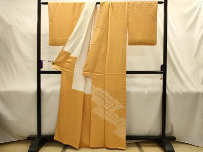 平和屋着物■色留訪問着　絞り　青海波　正絹　逸品　AABJ2019sx