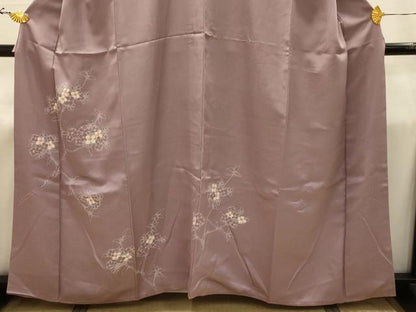 平和屋着物■訪問着　紫陽花　正絹　逸品　AABJ2038sx