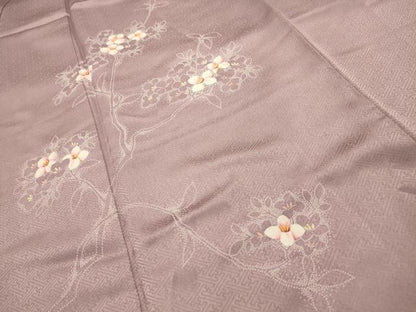 平和屋着物■訪問着　紫陽花　正絹　逸品　AABJ2038sx