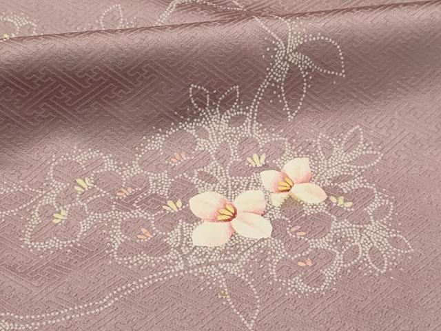 平和屋着物■訪問着　紫陽花　正絹　逸品　AABJ2038sx