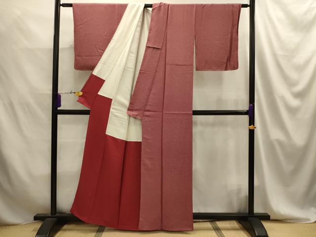 平和屋着物■江戸小紋　鮫小紋柄　正絹　逸品　AABJ2047sx