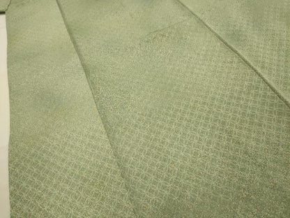 平和屋着物■上質な小紋　霞七宝文　暈し染め　正絹　逸品　AABJ2053sx
