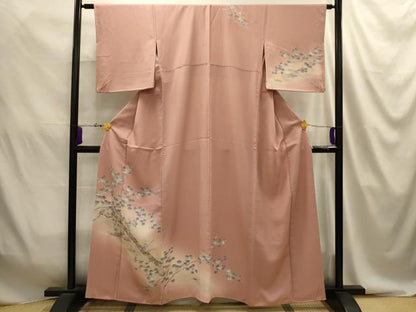 平和屋着物■訪問着　人物風景文　暈し染め　金彩　正絹　逸品　AABJ2059sx