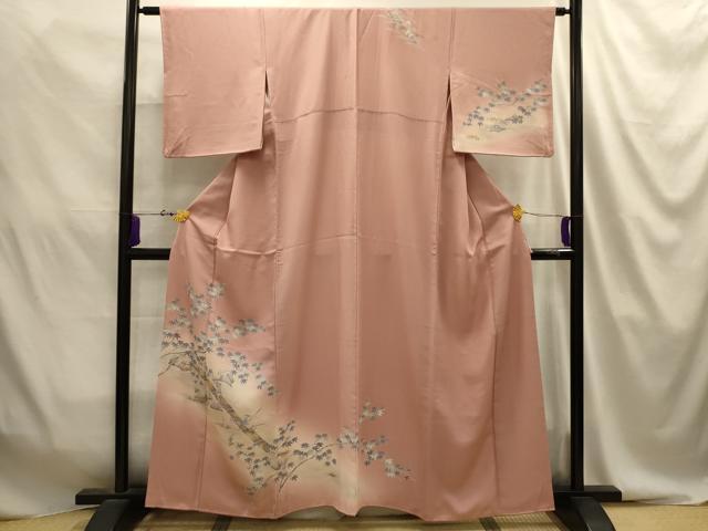 平和屋着物■訪問着　人物風景文　暈し染め　金彩　正絹　逸品　AABJ2059sx