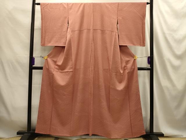 平和屋着物■江戸小紋　立波地紋　正絹　逸品　AABJ2064sx