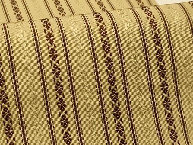 平和屋着物●本場筑前博多織　献上　半幅帯　正絹　逸品　AABJ2195sx