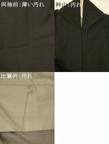 平和屋着物■豪華黒留袖　作家物　風景松文　金彩　正絹　逸品　AABJ2214st