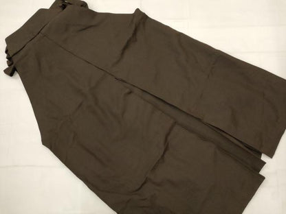 平和屋着物●男性　行灯袴　縞　正絹　逸品　AABJ2241st