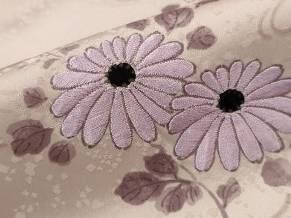 平和屋着物■訪問着　刺繍　流水花文　洗える着物　AABJ2346st