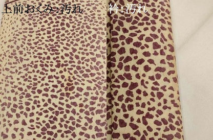 平和屋着物■小紋　飛鳥文　千鳥　胴抜き仕立て　洗える着物　AABJ2349st