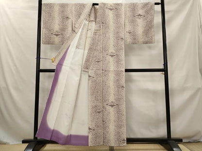 平和屋着物■小紋　飛鳥文　千鳥　胴抜き仕立て　洗える着物　AABJ2349st