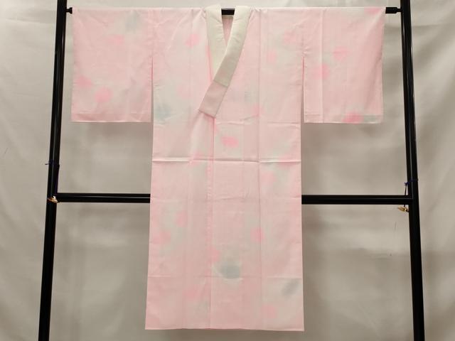 平和屋着物■長襦袢　無双仕立て　流水花地紋　暈し染め　洗える着物　AABJ2350st