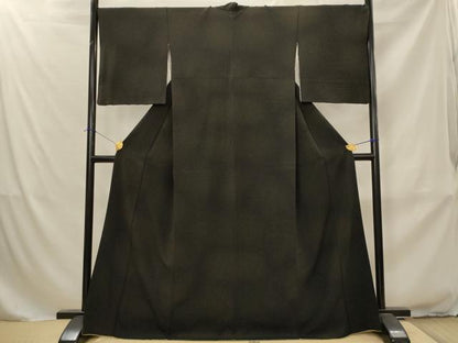 平和屋着物■上質な小紋　霞文　暈し染め　正絹　逸品　AABJ2353st