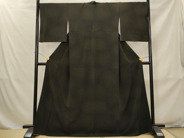 平和屋着物■上質な小紋　霞文　暈し染め　正絹　逸品　AABJ2353st