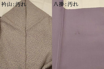 平和屋着物■上質な小紋　霞文　正絹　逸品　AABJ2361st