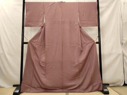 平和屋着物■江戸小紋　大小あられ　ロング丈　正絹　逸品　AABJ2363st