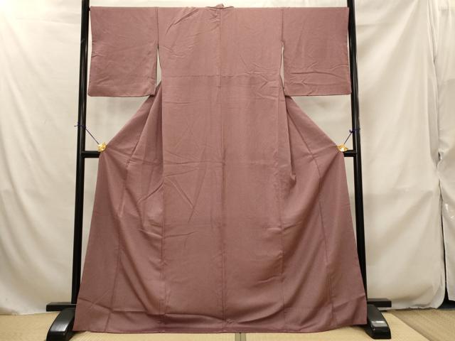 平和屋着物■江戸小紋　大小あられ　ロング丈　正絹　逸品　AABJ2363st
