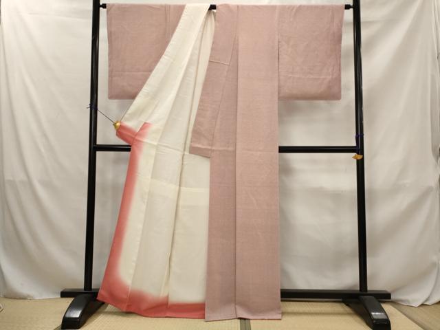 平和屋着物■江戸小紋　菱繋ぎ　正絹　逸品　AABJ2374st