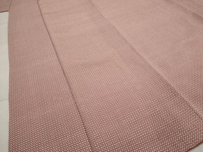 平和屋着物■江戸小紋　菱繋ぎ　正絹　逸品　AABJ2374st