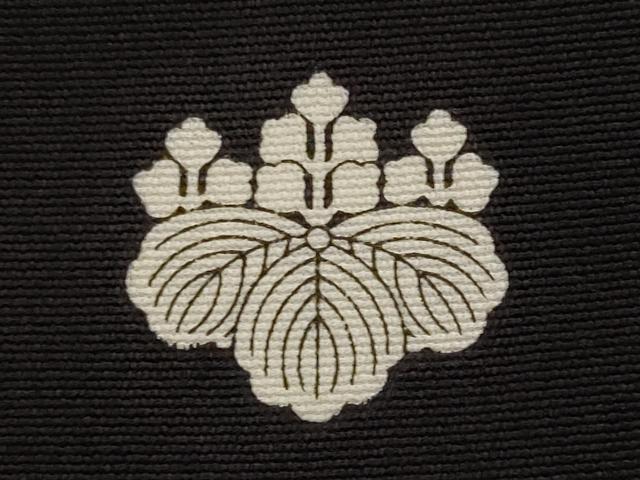平和屋着物■豪華黒留袖　風景花松文　正絹　逸品　AABJ2383st