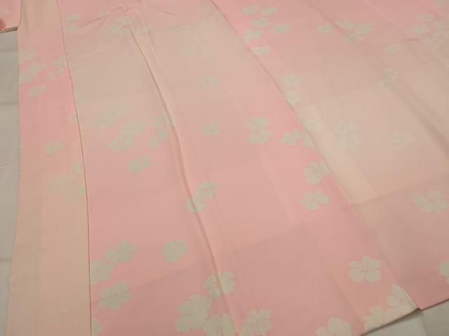 平和屋着物■長襦袢　袷　舞花文　暈し染め　正絹　逸品　AABJ2384st