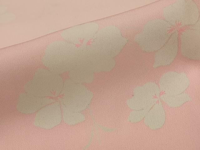 平和屋着物■長襦袢　袷　舞花文　暈し染め　正絹　逸品　AABJ2384st