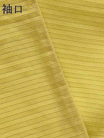 平和屋着物＊夏物　色無地　絽　淡黄色　正絹　逸品　AABJ2401jd