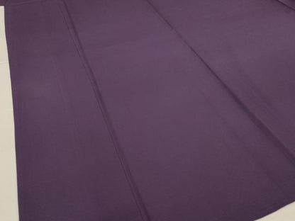 平和屋着物＊夏物　色無地　絽　似せ紫色　正絹　逸品　AABJ2406jd