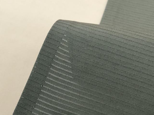 平和屋着物＊夏物　色無地　絽　深川鼠色　正絹　逸品　AABJ2407jd