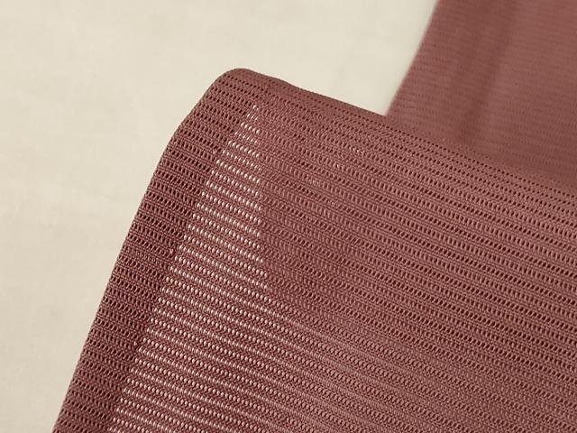 平和屋着物＊夏物　色無地　絽　煤竹色　正絹　逸品　AABJ2411jd