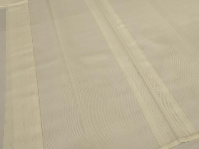 平和屋着物＊夏物　長襦袢　絽　鳥の子色　洗える着物　AABJ2415jd