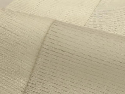 平和屋着物＊夏物　長襦袢　絽　鳥の子色　洗える着物　AABJ2415jd