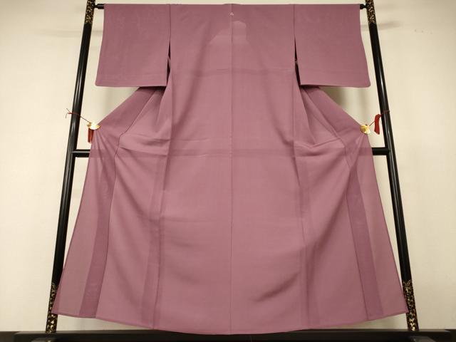 平和屋着物＊夏物　色無地　絽　鴇浅葱色　正絹　逸品　AABJ2416jd