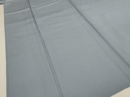 平和屋着物＊夏物　色無地　絽　湊鼠色　正絹　逸品　AABJ2421jd