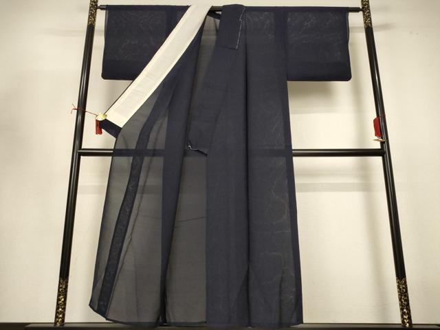 平和屋着物＊夏物　色無地　絽　褐返色　正絹　逸品　AABJ2427jd