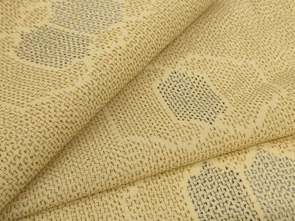 平和屋着物＊夏物　紗紬　亀甲文　三越扱い　正絹　逸品　AABJ2452jd