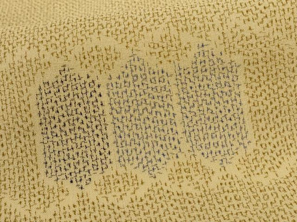 平和屋着物＊夏物　紗紬　亀甲文　三越扱い　正絹　逸品　AABJ2452jd