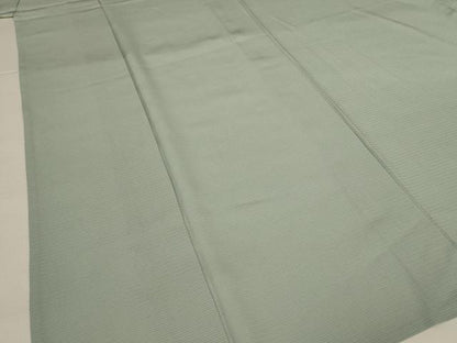 平和屋着物＊夏物　色無地　絽　青磁鼠色　正絹　逸品　AABJ2453jd