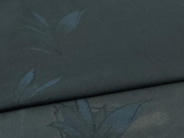 平和屋着物＊夏物　色無地　舞花紋紗　褐返色　正絹　逸品　AABJ2454jd