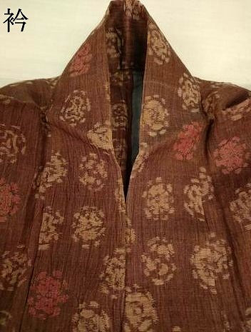 平和屋着物＊夏物　小千谷ちぢみ　花丸文　麻　逸品　AABJ2458jd