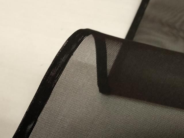 平和屋着物＊夏物　小紋　紗　草花文　黒地　正絹　逸品　AABJ2462jd