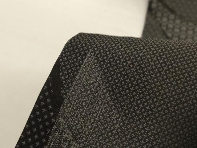平和屋着物＊夏物　お召　風通紗　幾何学文様　正絹　逸品　AABJ2468jd