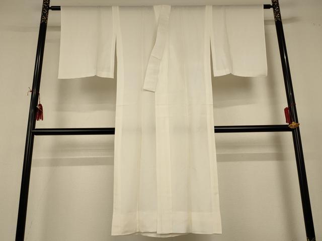 平和屋着物＊夏物　長襦袢　絽　鳥の子色　正絹　逸品　AABJ2469jd