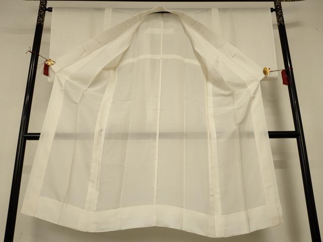 平和屋着物＊夏物　長襦袢　絽　鳥の子色　正絹　逸品　AABJ2469jd