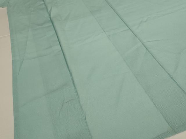 平和屋着物＊夏物　色無地　絽　錆青磁色　正絹　逸品　AABJ2474jd