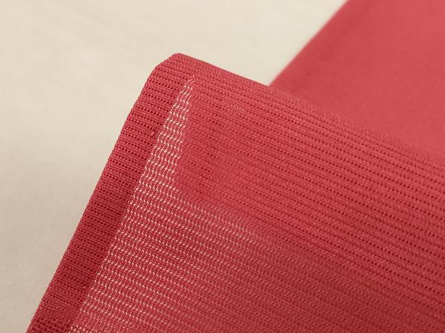 平和屋着物＊夏物　色無地　絽　流水紋紗　蘇芳色　正絹　逸品　AABJ2497jd